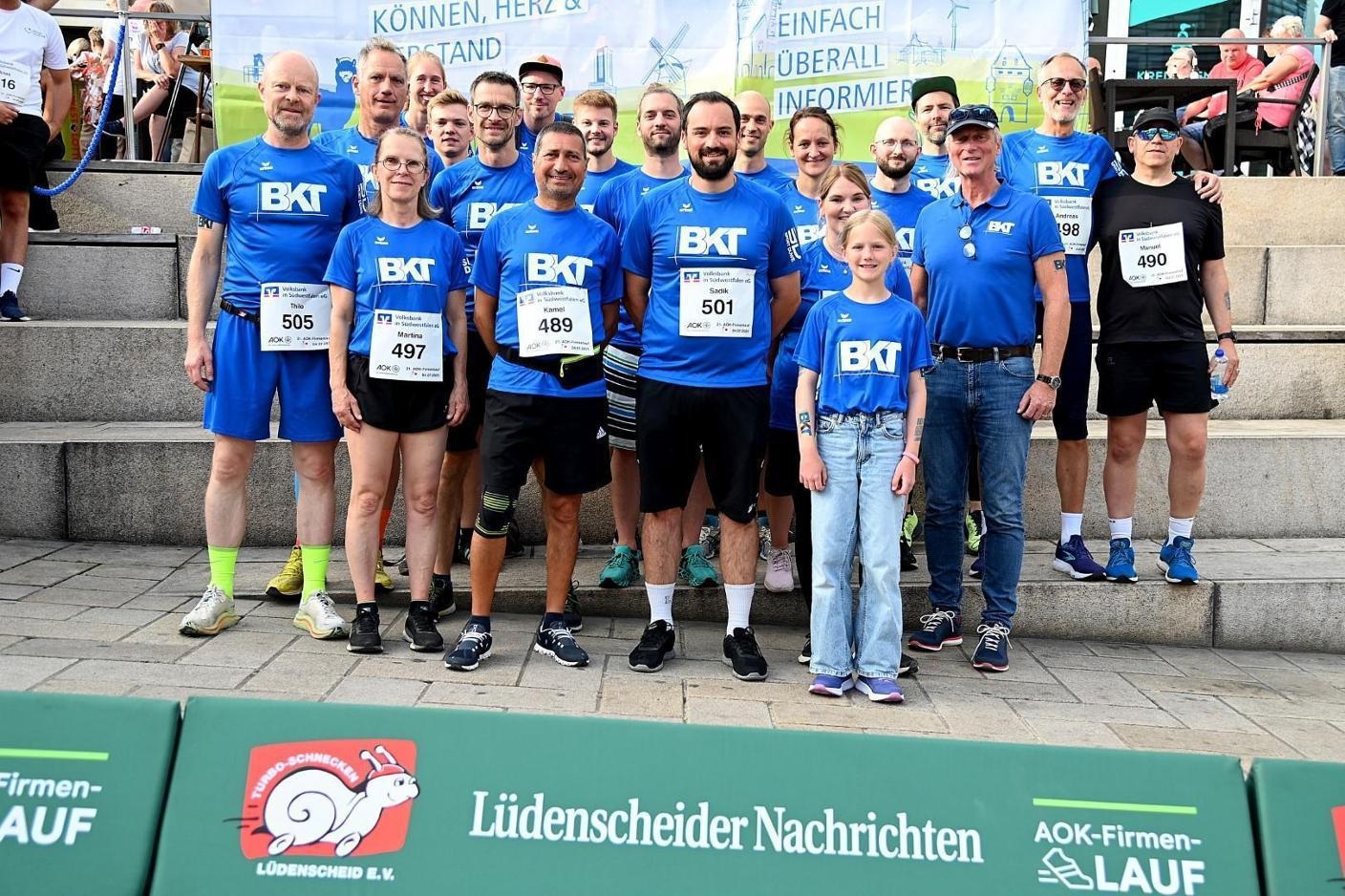 „Bei uns beginnen Lebensläufe“ – Unser Kollegium beim 21. Lüdenscheider Firmenlauf